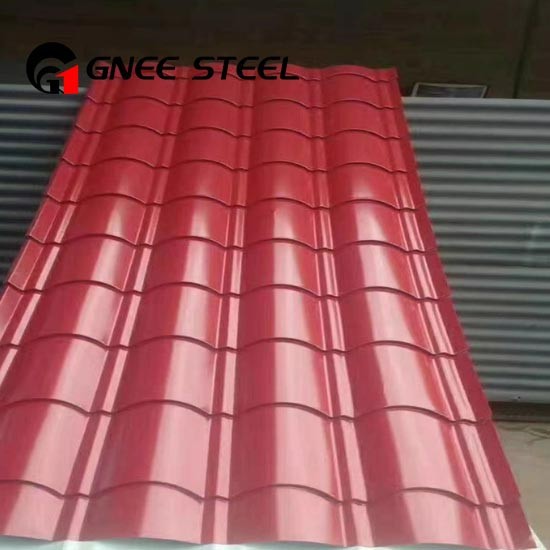 Color Coated Corrugated Sheet