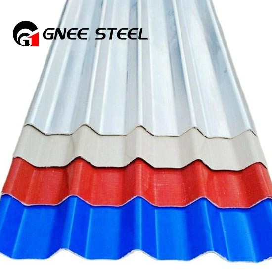 Corrugated roof galvanized steel